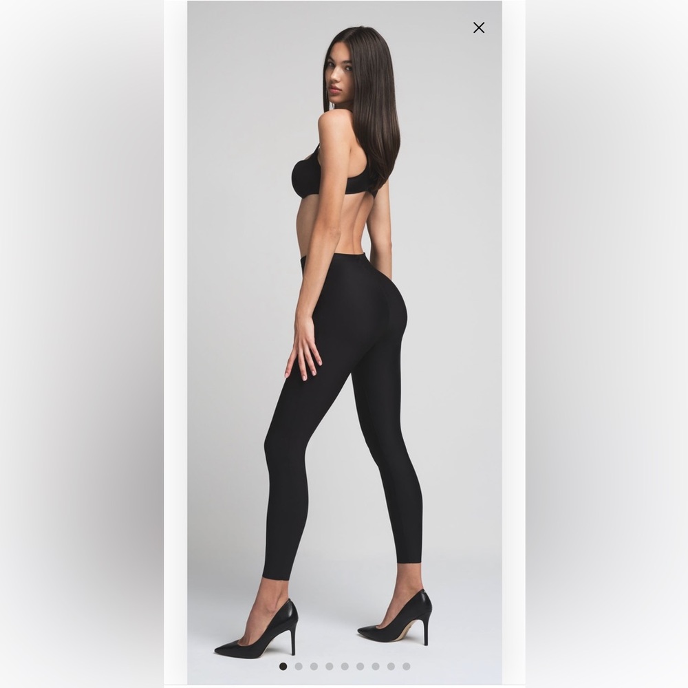 SKIMS Black High-Rise Sculpting Leggings